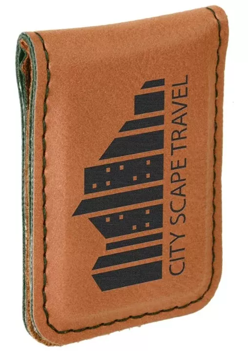 Leather Money Clip