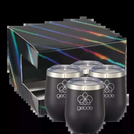 Leeds 1626-99 Corzo Cup 12oz 4 in 1 Gift Set