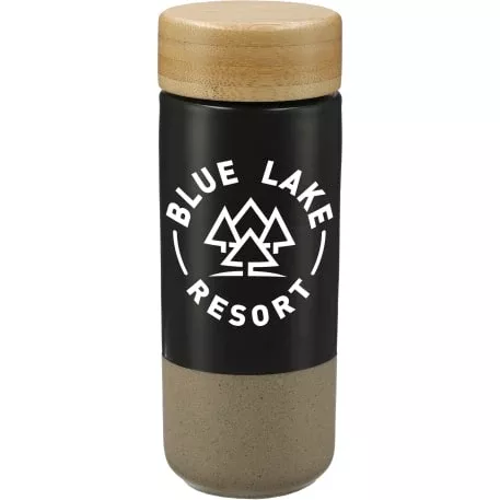 Leeds 1628-91 Arlo Ceramic Tumbler with Bamboo lid 11oz