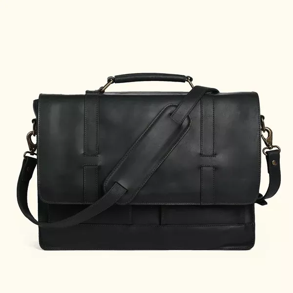 Limited Edition Jefferson Leather Messenger Bag