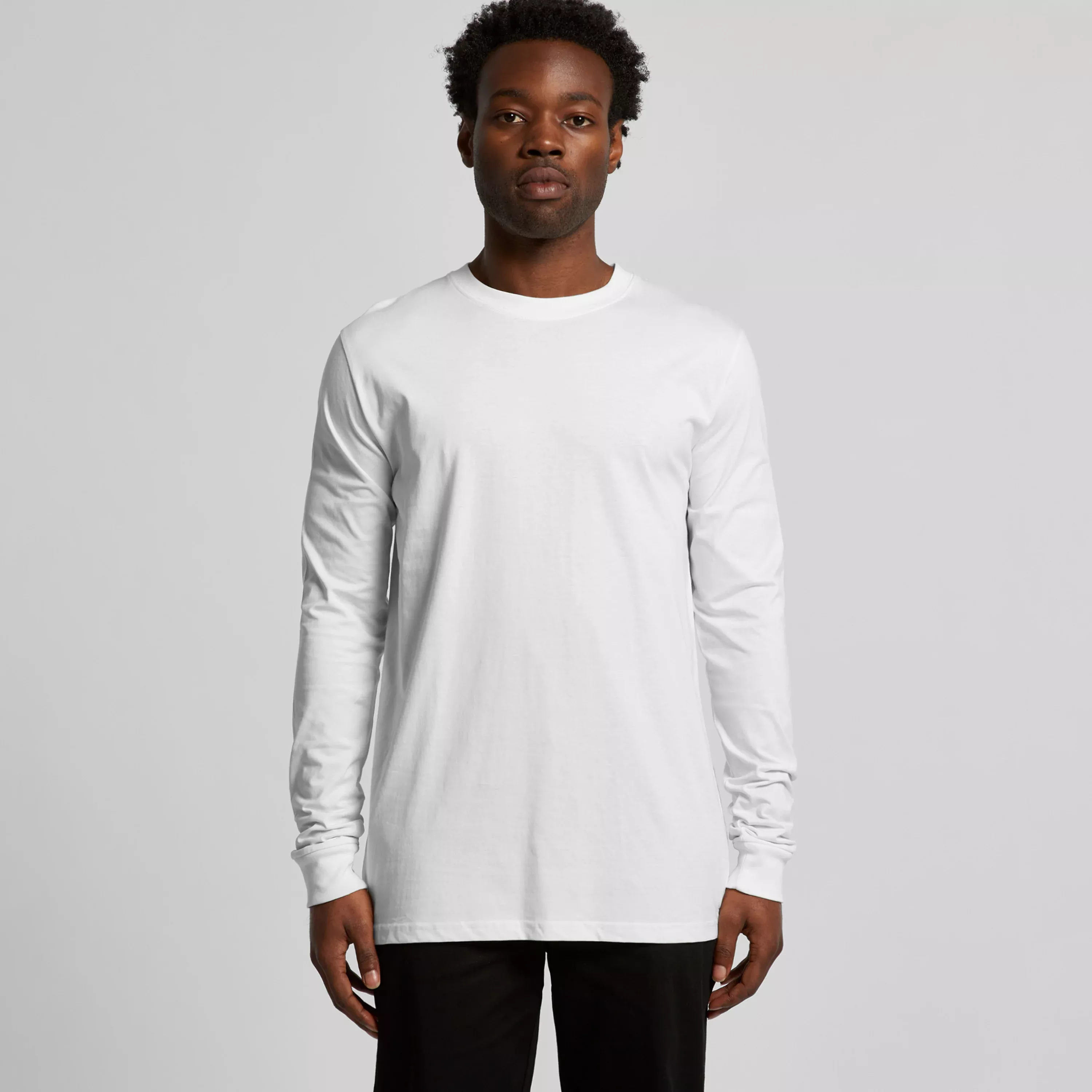MENS BASE ORGANIC LS TEE - 5029G