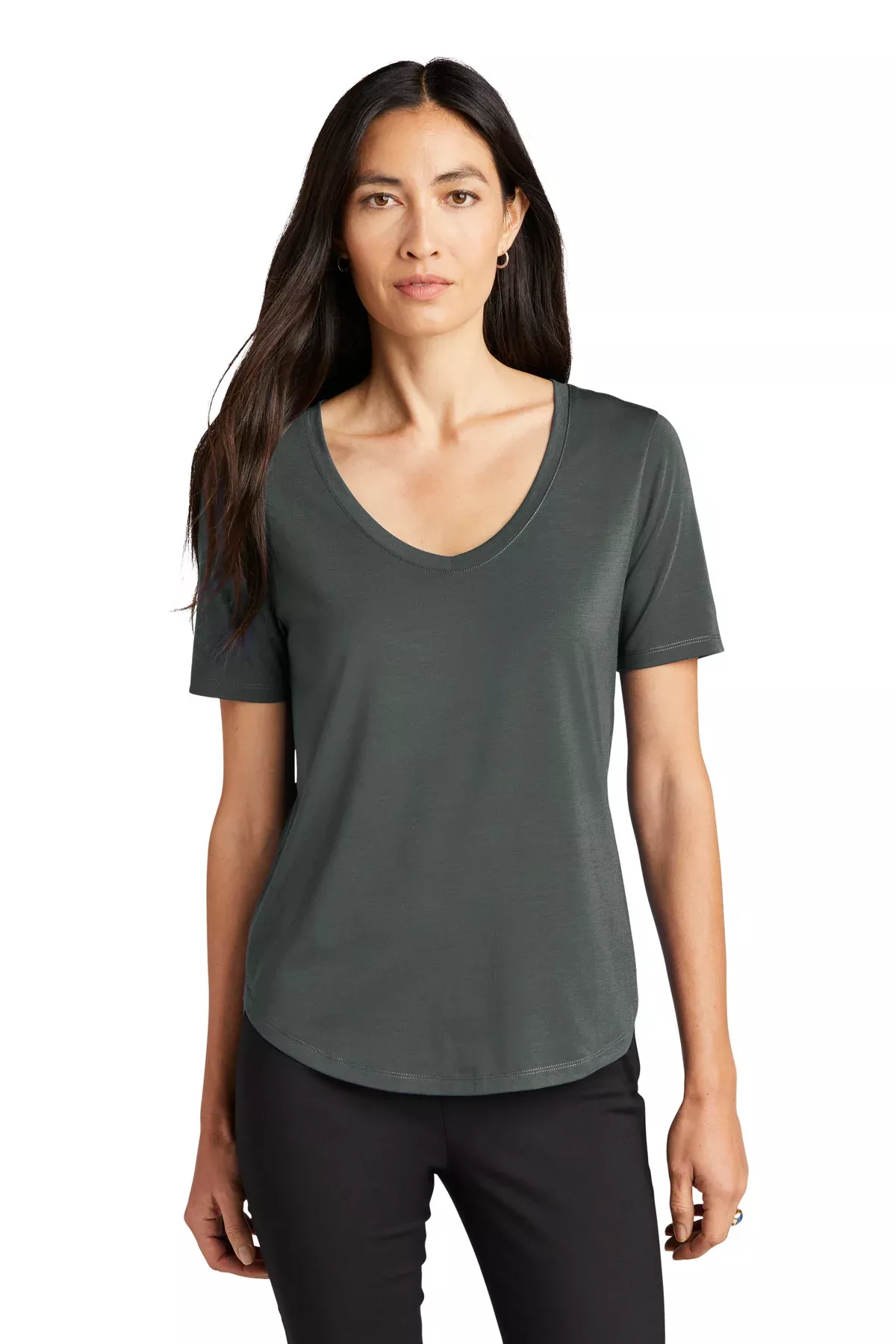 Mercer+Mettle - Women's Stretch Jersey Relaxed Scoop