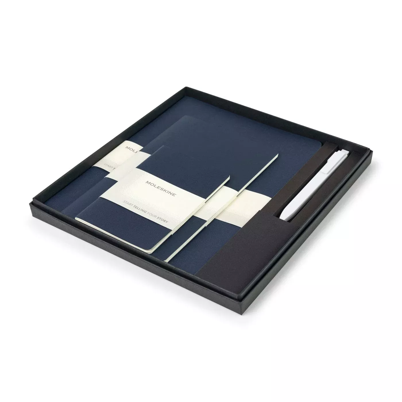 Moleskine - Assorted Cahier and GO Pen Gift Set