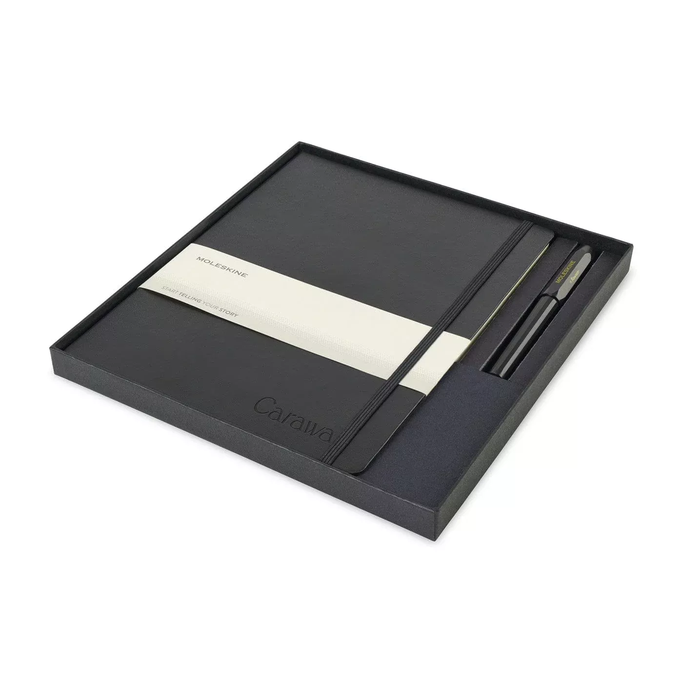 Moleskine - X-Large Notebook and Kaweco Pen Gift Set