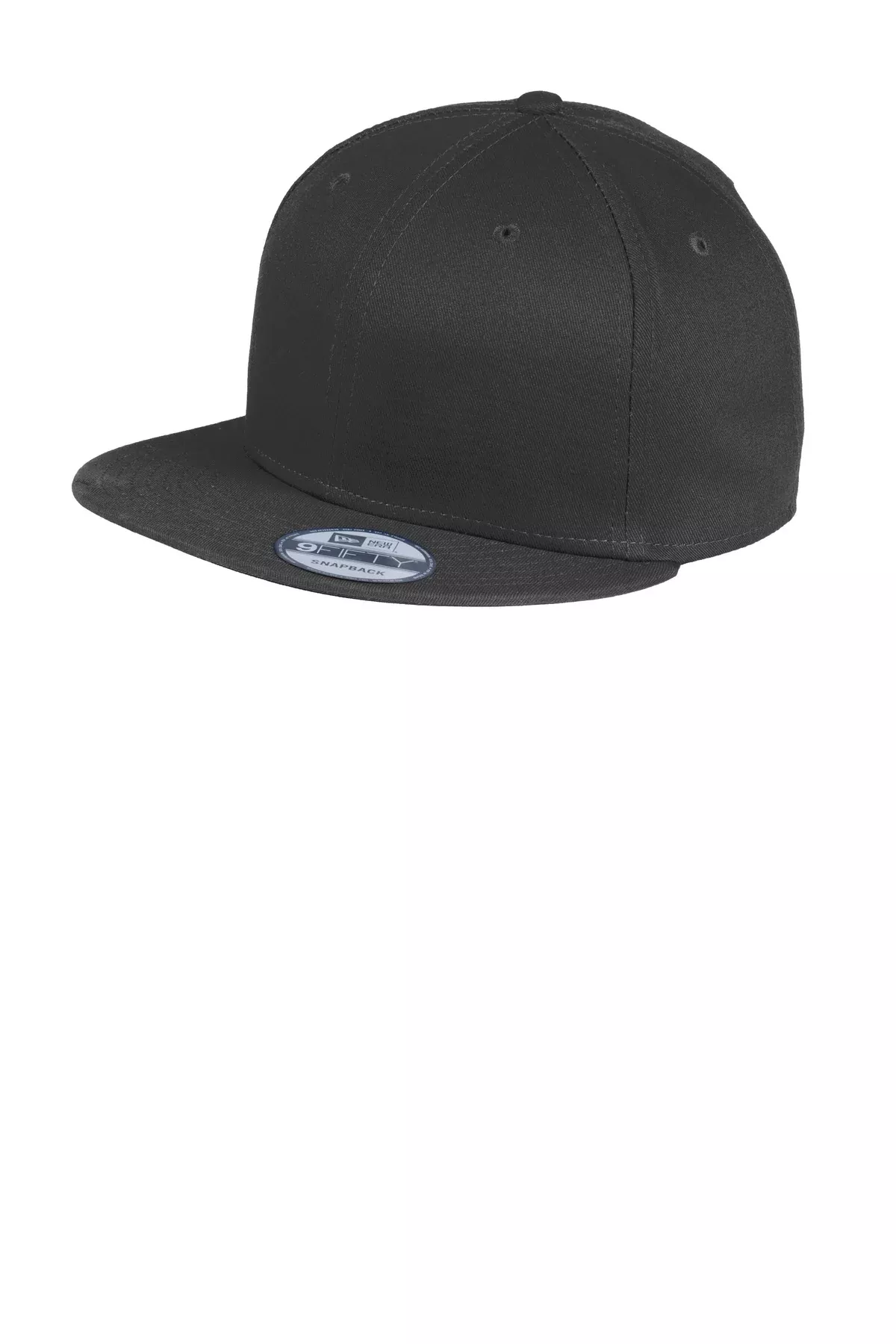 New Era NE400 - Flat Bill Snapback Cap With Custom Embroidery