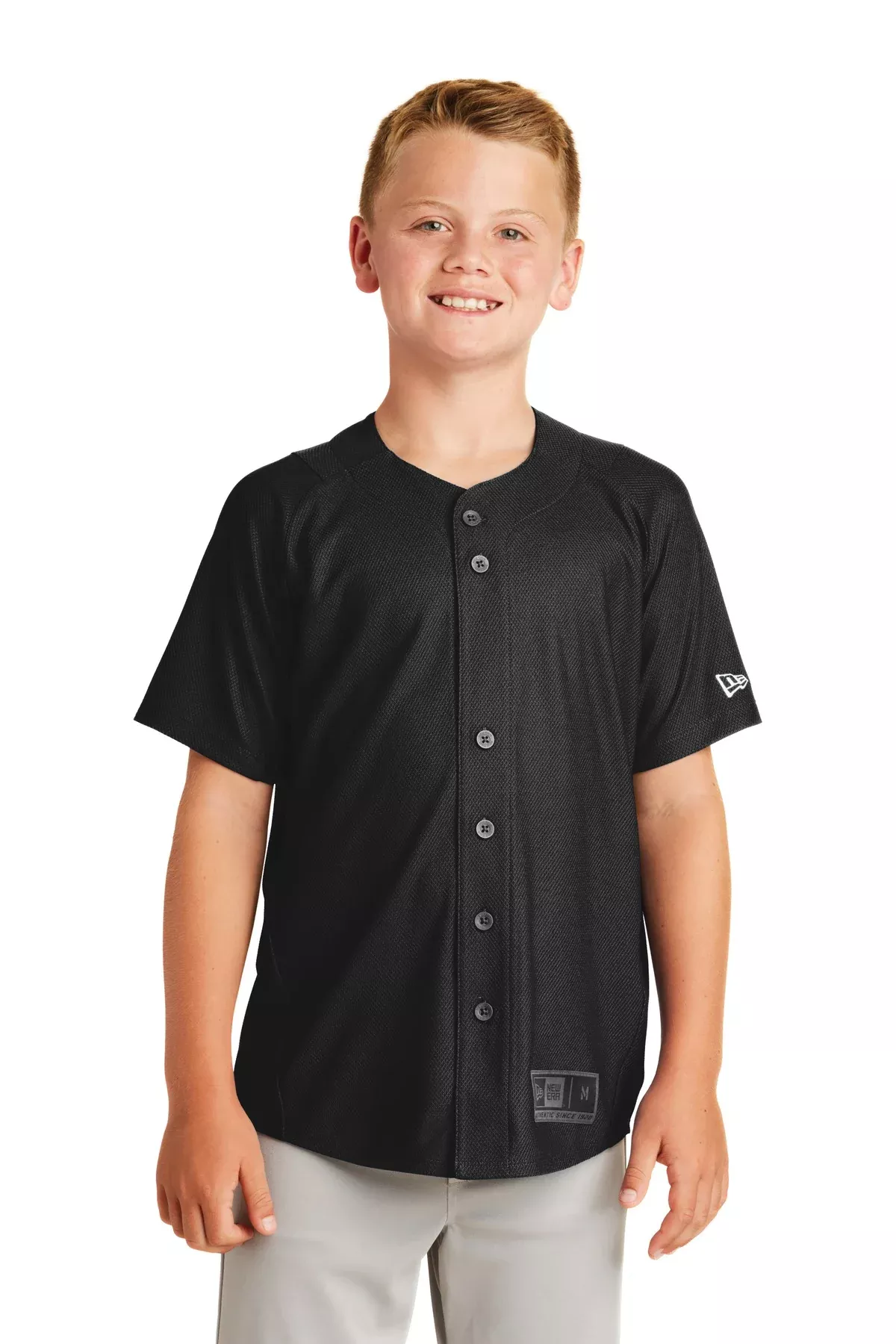 New Era YNEA220 | Jersey | Youth Diamond Era Full-Button