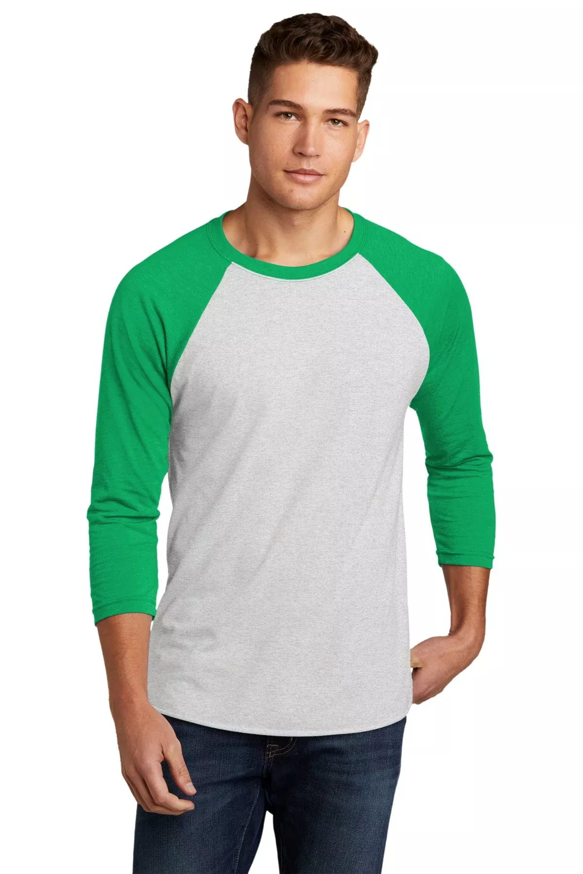 Next Level Apparel NL6051 | Raglan Tee | Adult Tri-Blend 3/4-Sleeve