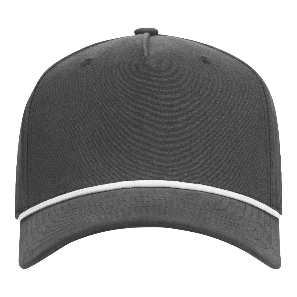 NEXTCAP LAX121V Next Classic 5 Panel Cotton Rope Cap