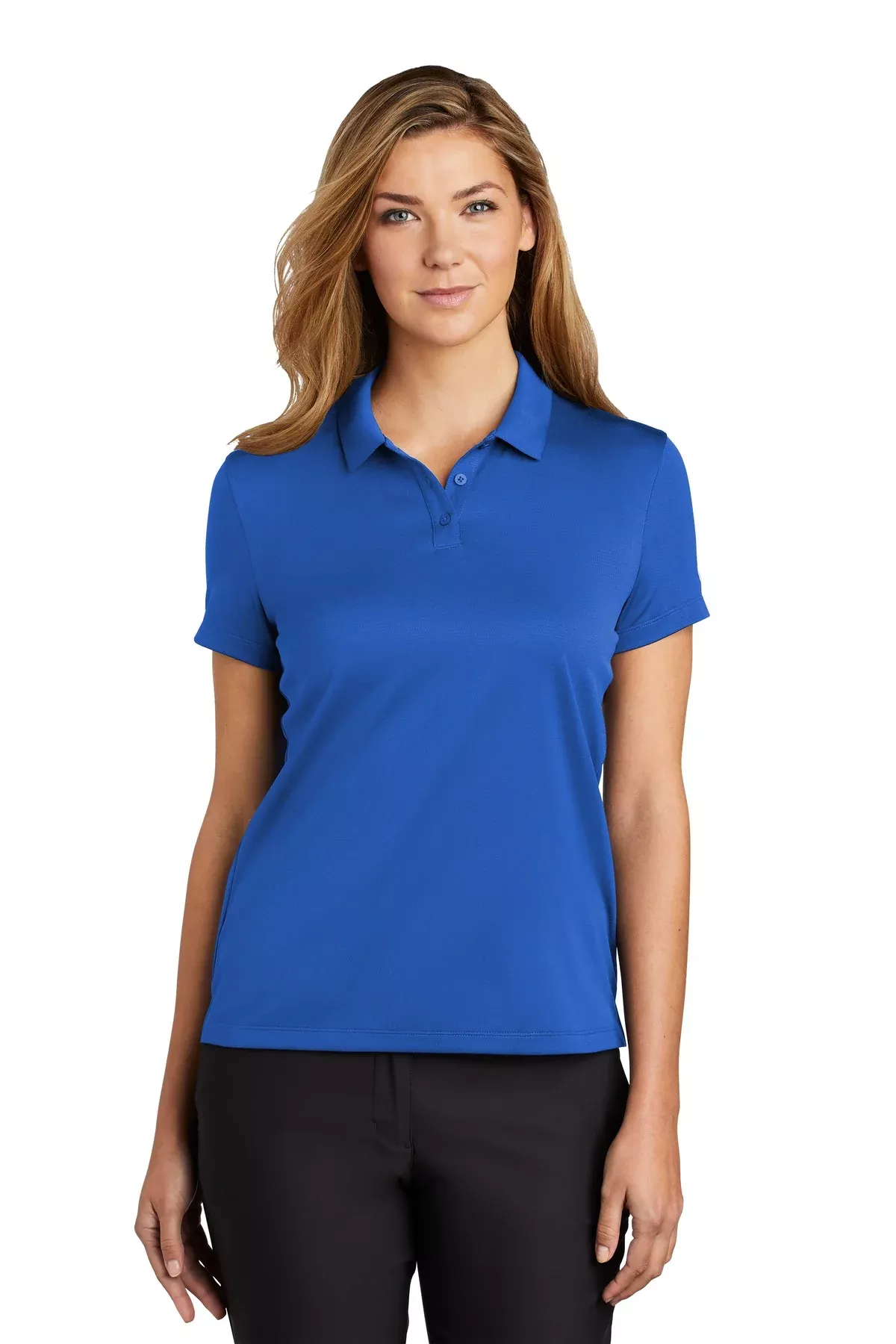 Nike NKBV6043 Women's Dry Essential Solid Polo With Custom Embroidery