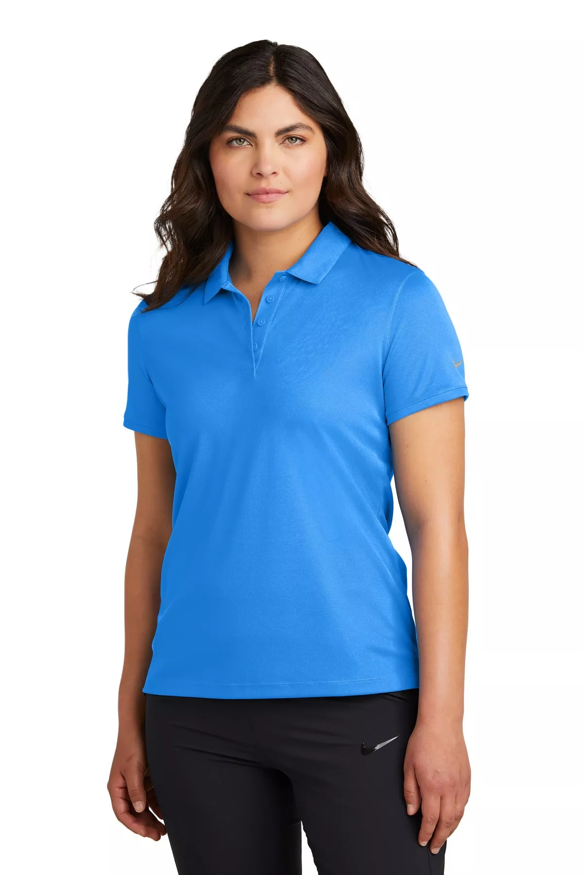 Nike NKDX6685 Women's Victory Solid Polo With Custom Embroidery