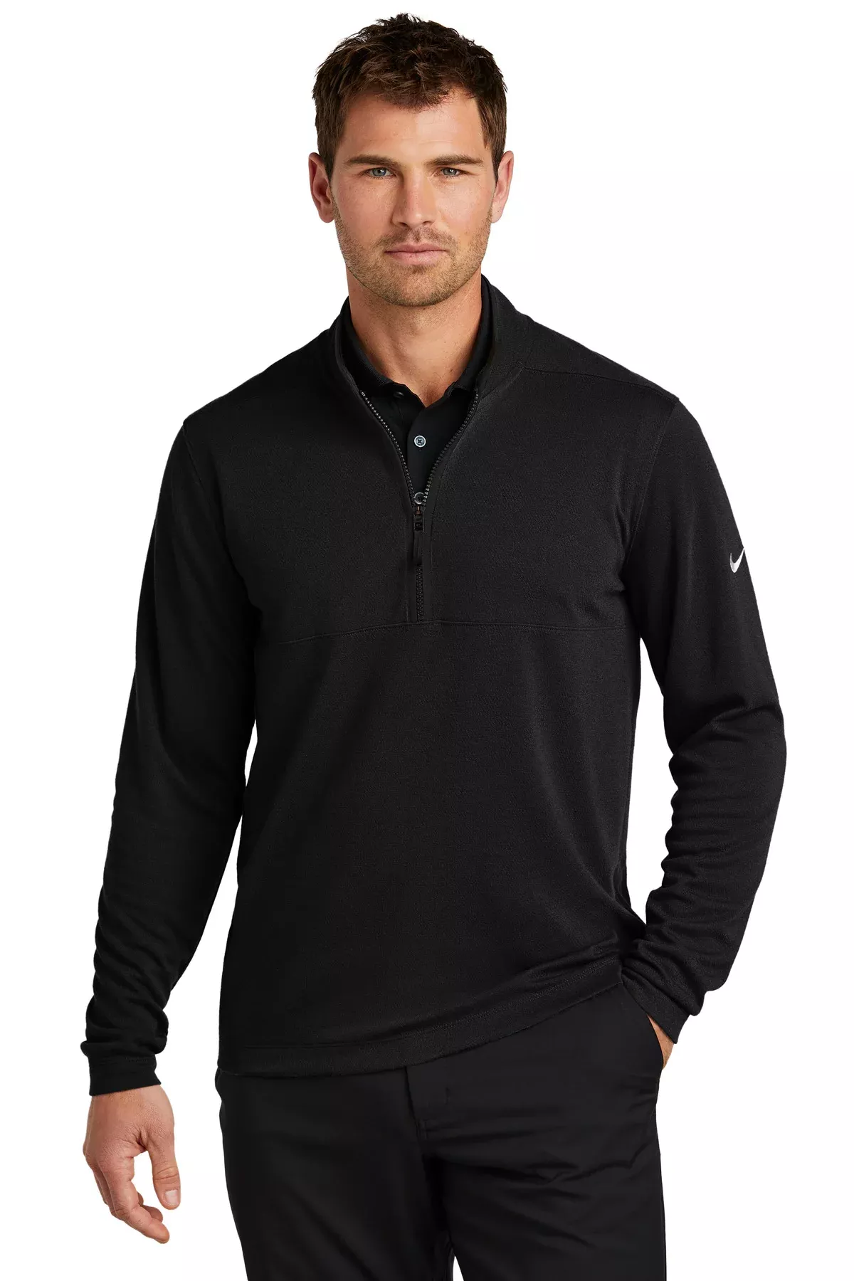 Nike NKDX6702 | 1/2-Zip Fleece | Textured Cover-Up