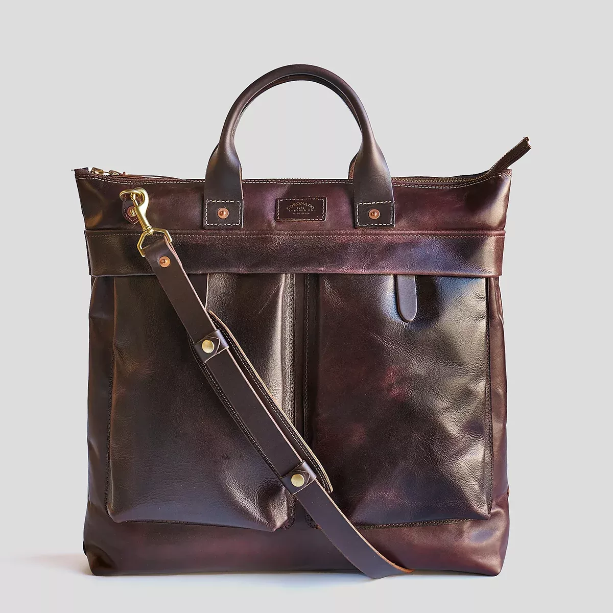 No.160 Primo Tote | Horsehide Brown