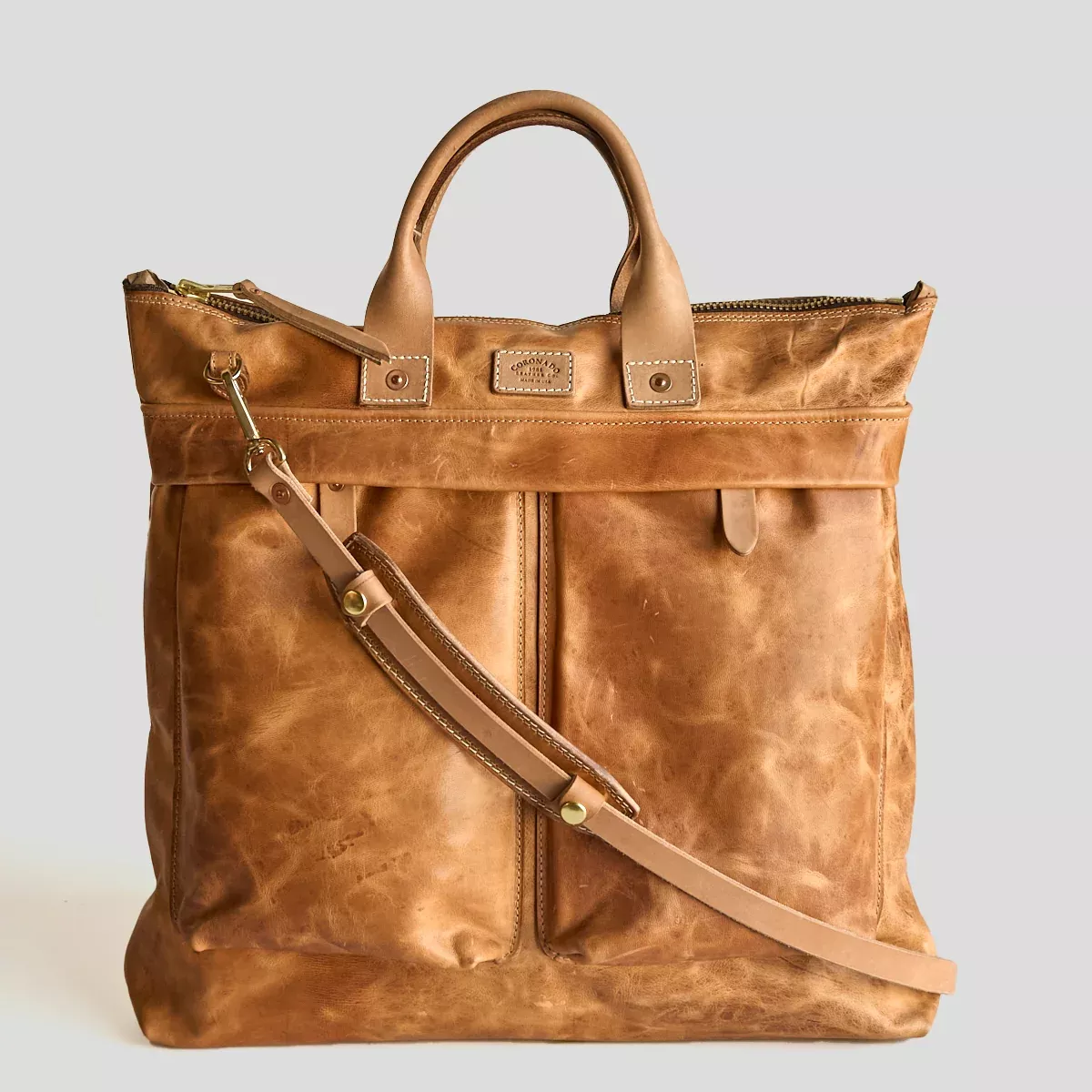 No.160 Primo Tote | Horween Horsehide Natural LE