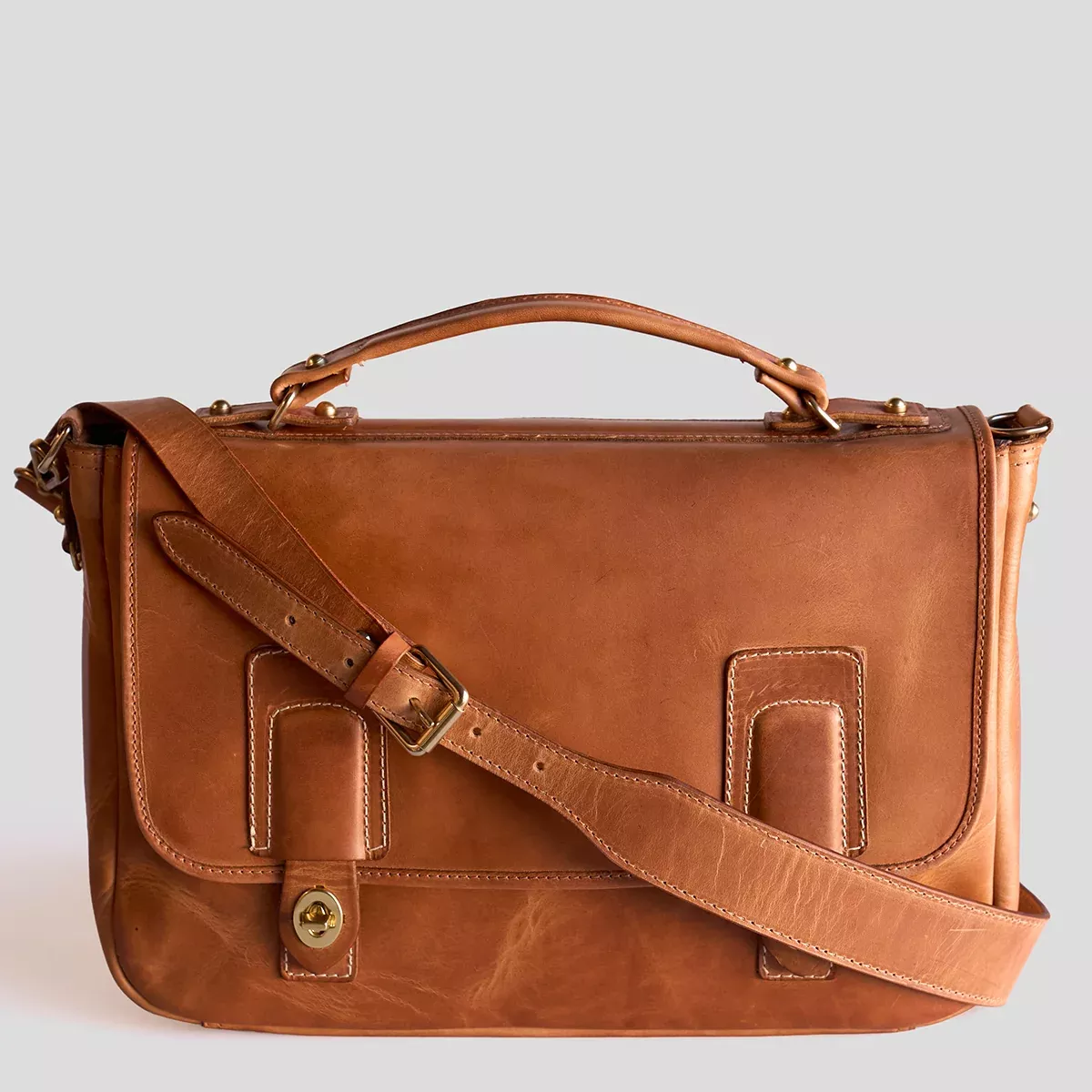 No.201 Americana Messenger | Horween Natural