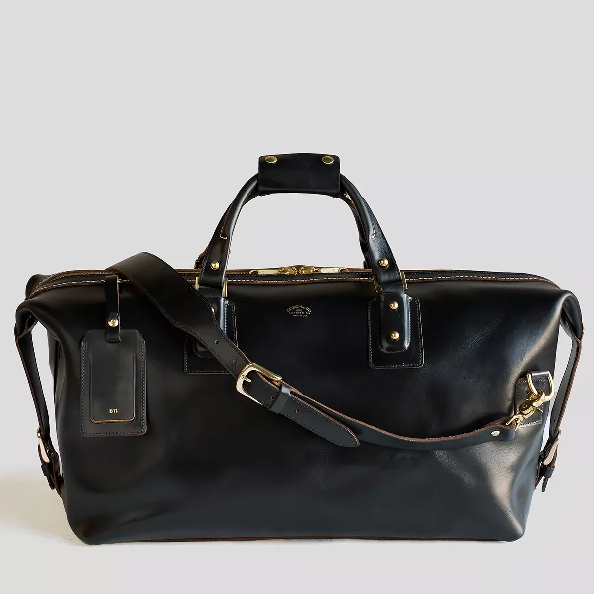 No.205 Duffel | Chromexcel x Shell Cordovan Black