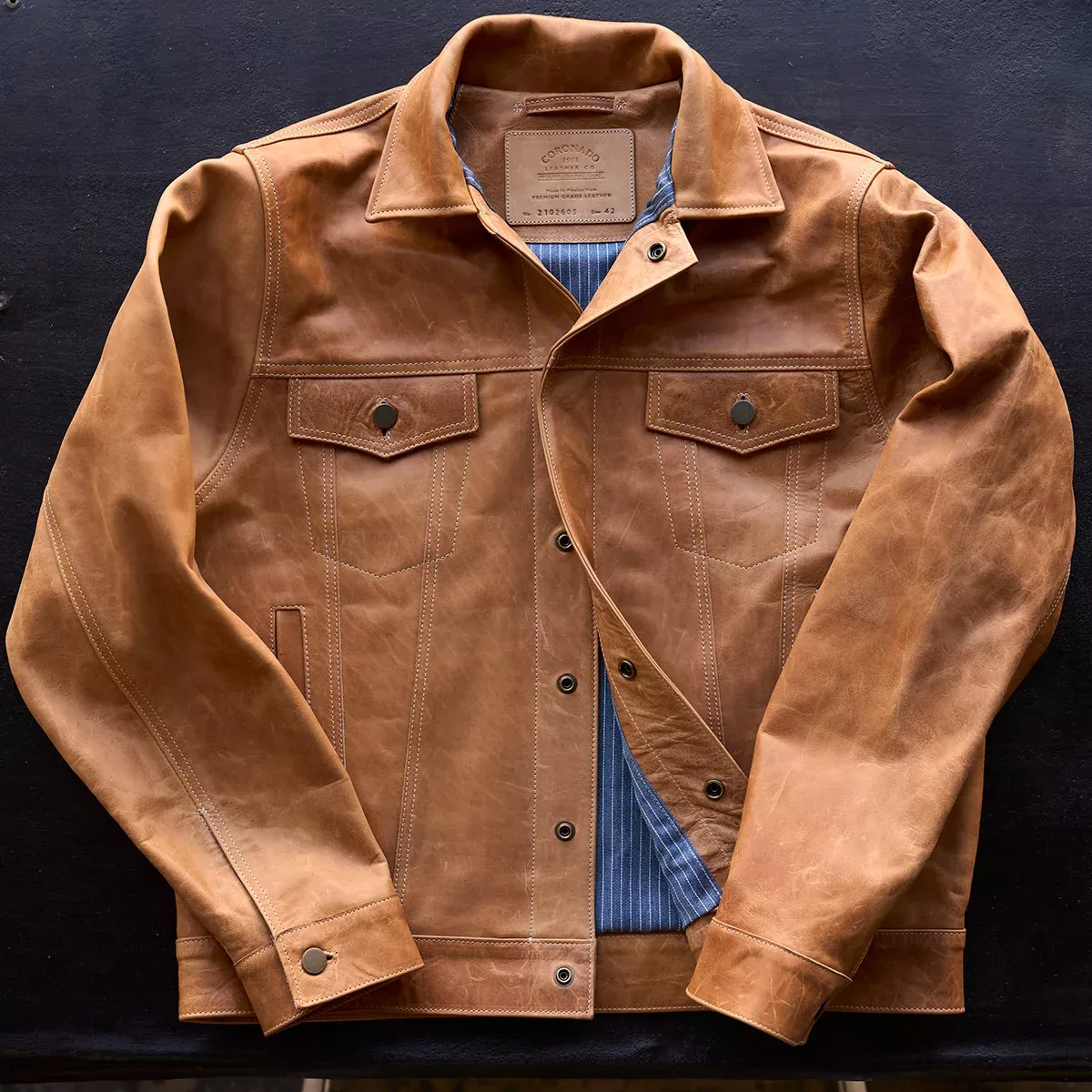 No.210 Dean | Horween DHF Natural Horsehide LE