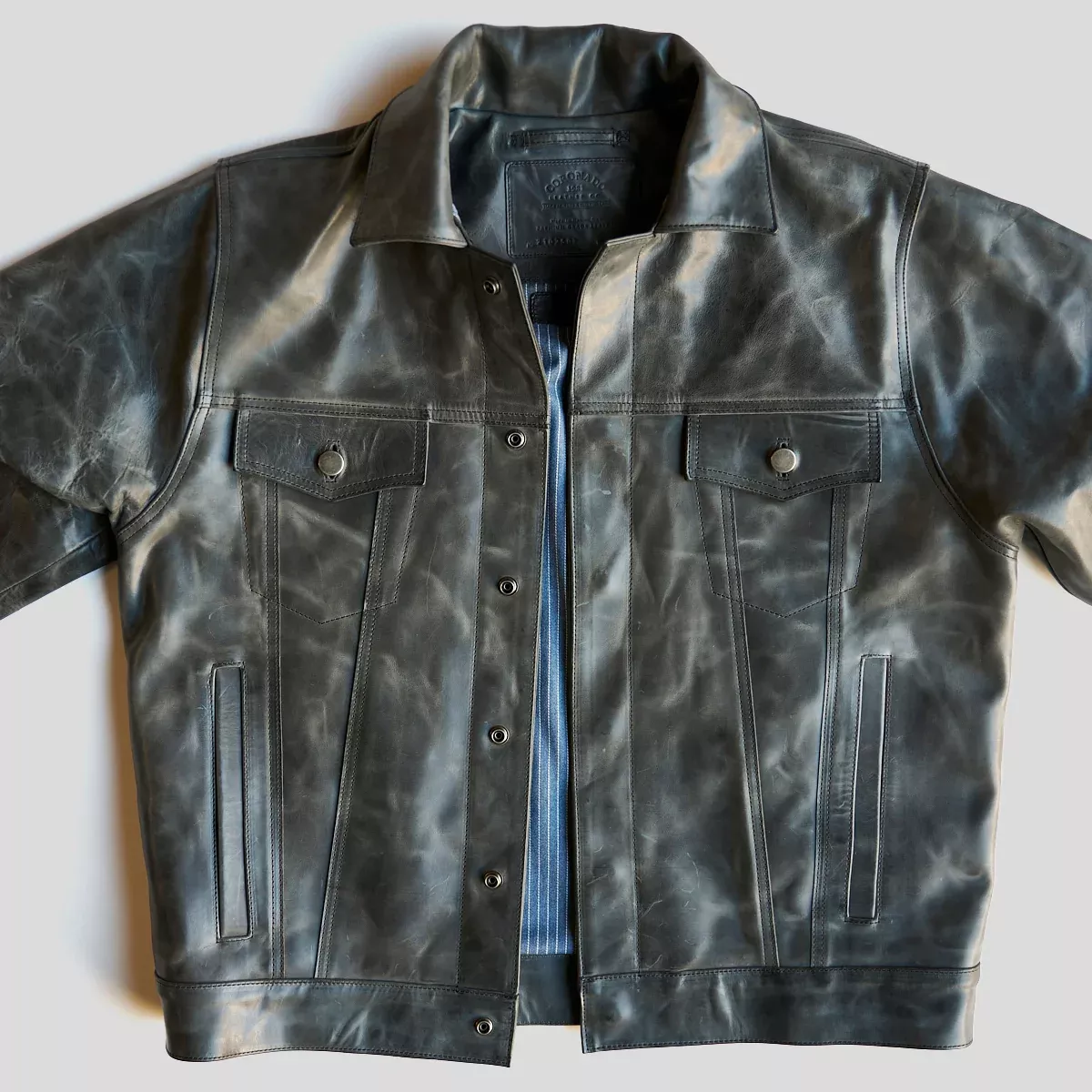 No.210 Dean | Vintage Horween Horsehide Charcoal (LE x5)