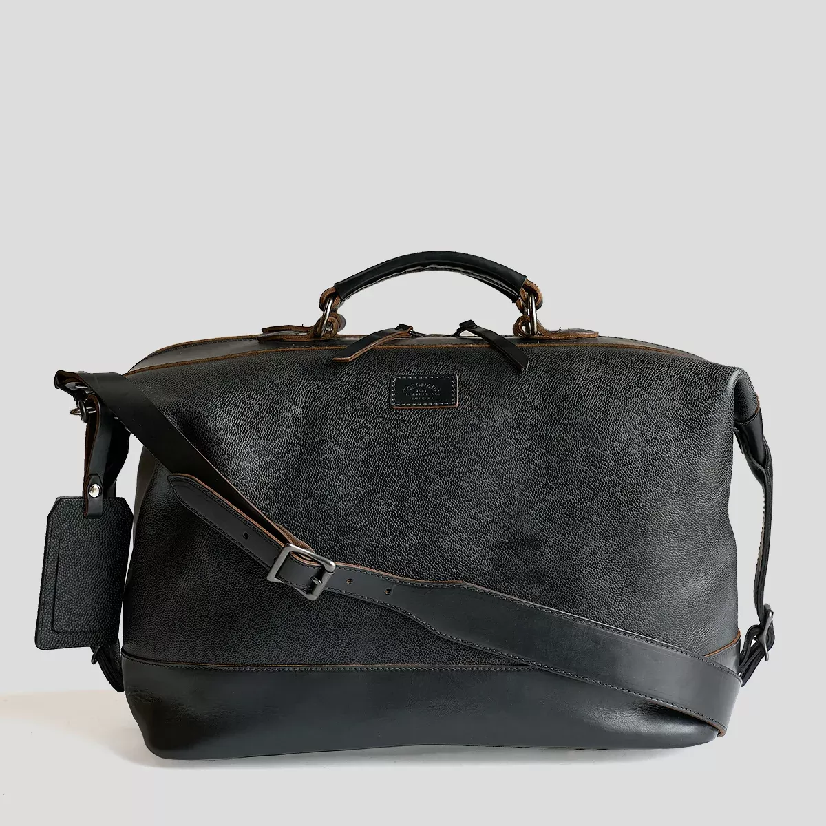 No.300 Field Duffel Horween Football Black | LE x5 Made