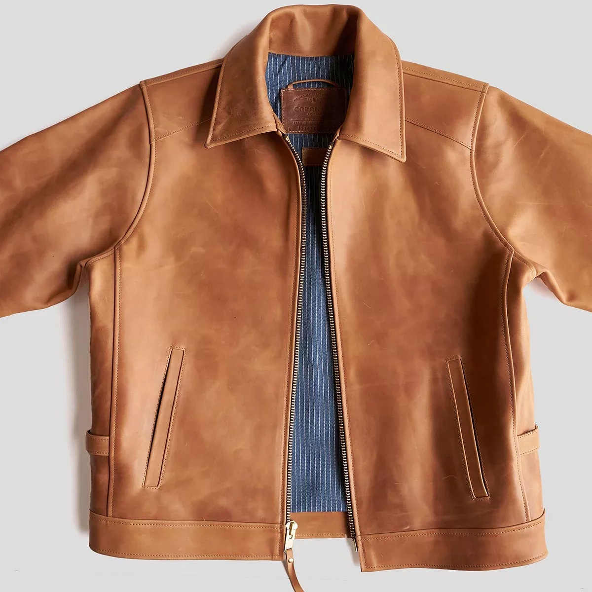No.320 Garrison Jacket | Vintage Horsehide Tan