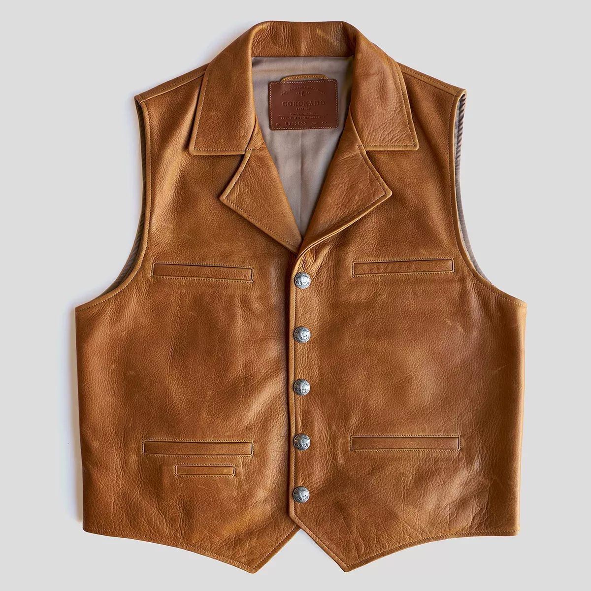 No.39 Ranchers Vest | Saddle