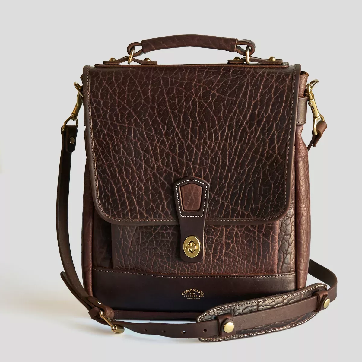 The No.522 Crossbody | Bison Brown