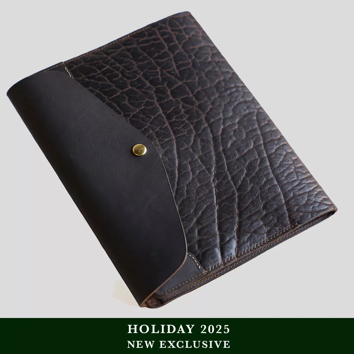 No.812 B5 Portfolio | Shrunken Bison Brown