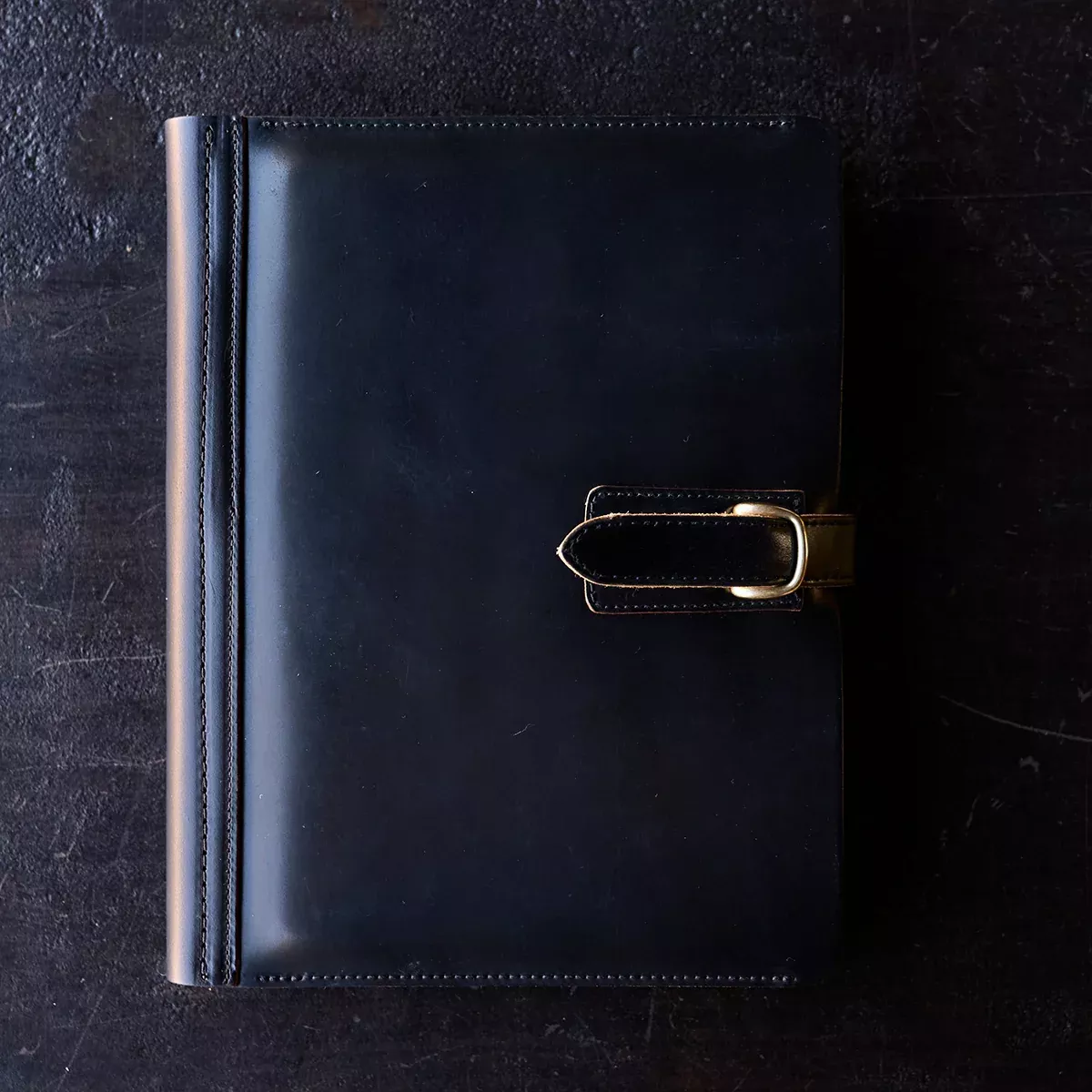 No.822 Portfolio A5 | Horween Shell Cordovan (Black)