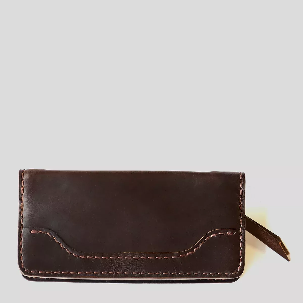 No.830 Garrison Horsehide Long Wallet | Brown