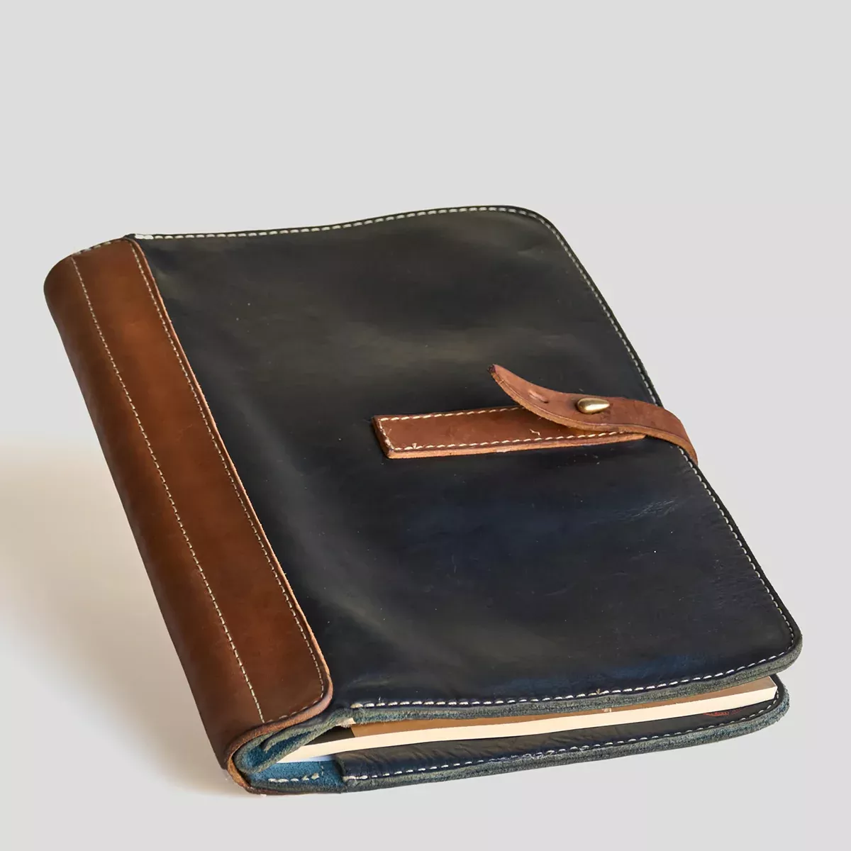 No. 901 Stone-Washed Folio | Indigo & Horse