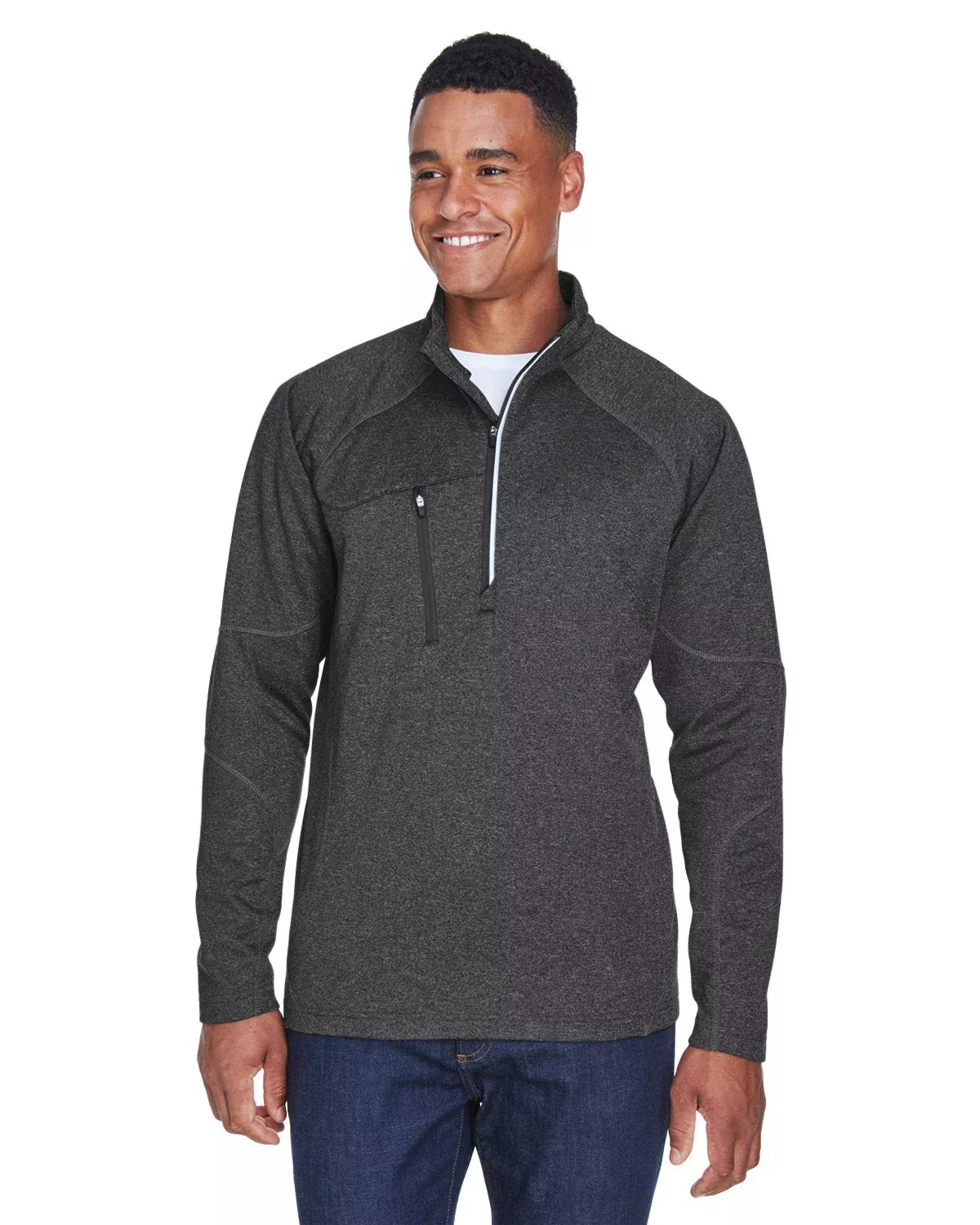 North End 88175 Adult Catalyst Performance Fleece Quarter-Zip