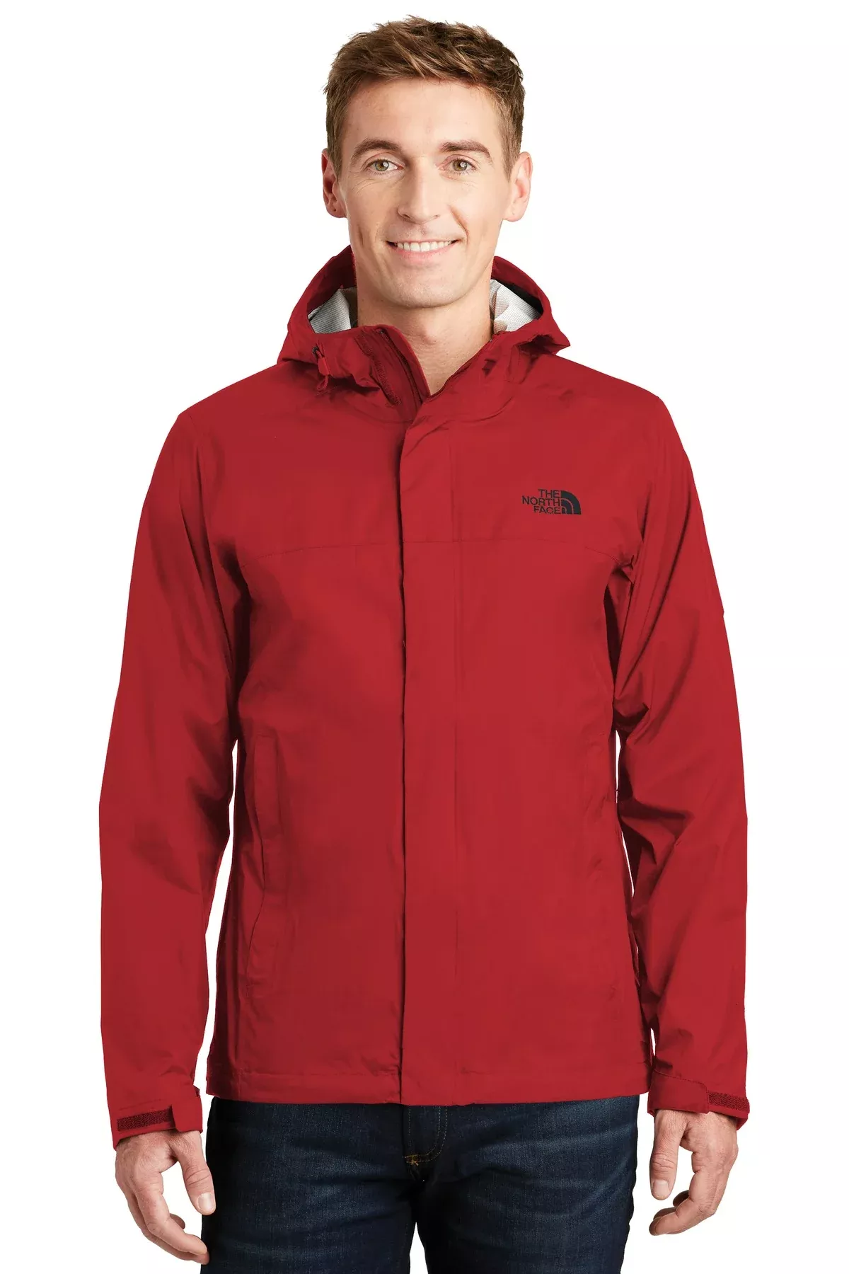 The North Face NF0A3LH4 DryVent Rain Jacket With Custom Embroidery