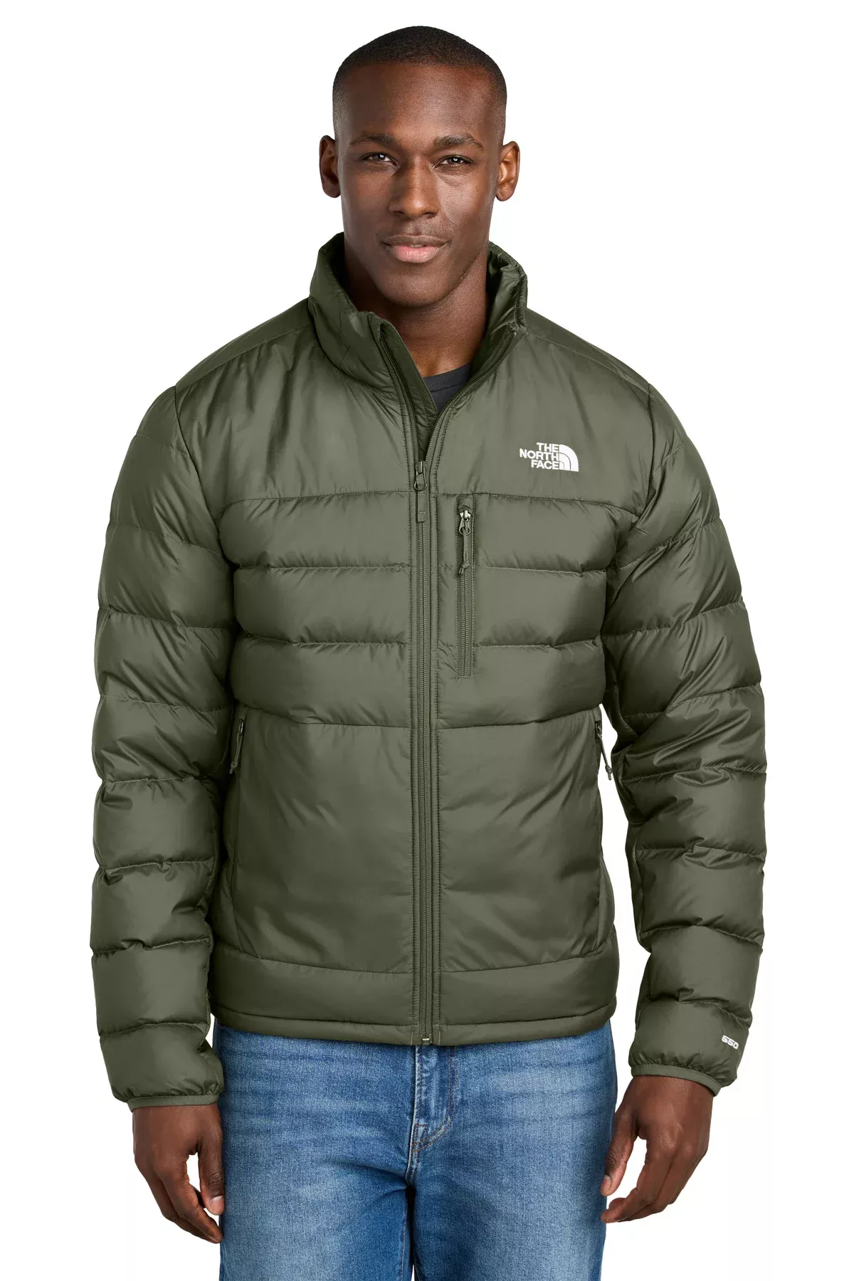 The North Face NF0A7V4F Down Hybrid Jacket With Custom Embroidery
