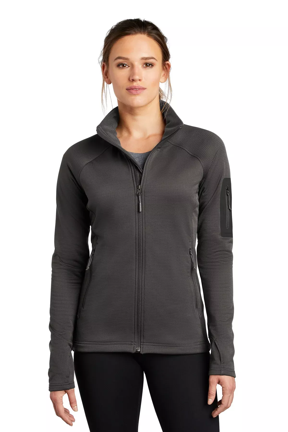 The North FaceLadies Mountain Peaks Full-Zip Fleece Jacket NF0A47FE