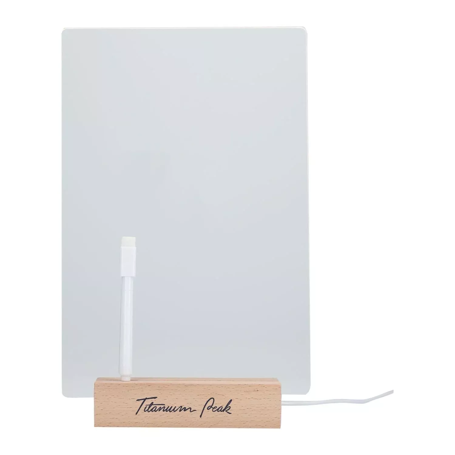 Note Brite Light-Up Acrylic Dry Erase Board