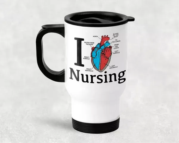 Nursing Mug - I Heart Nursing Coffee Mug