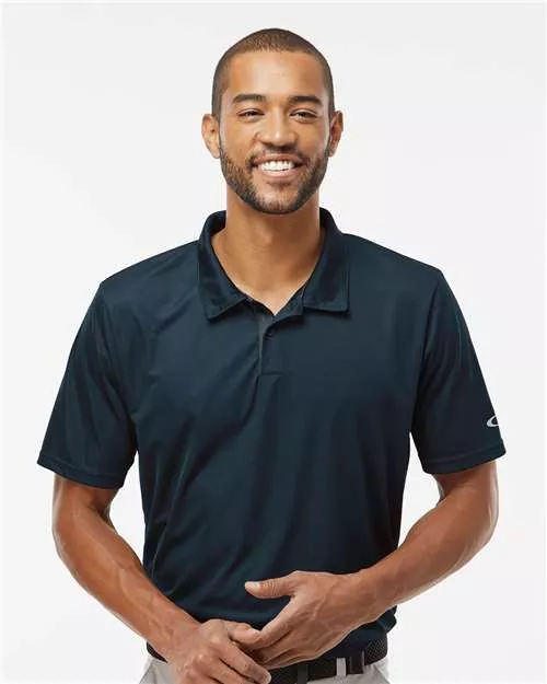 Oakley FOA402993 Team Issue Hydrolix Polo With Custom Embroidery