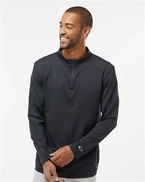 Oakley FOA402997 Team Issue Podium Quarter-Zip Pullover With Custom Embroidery