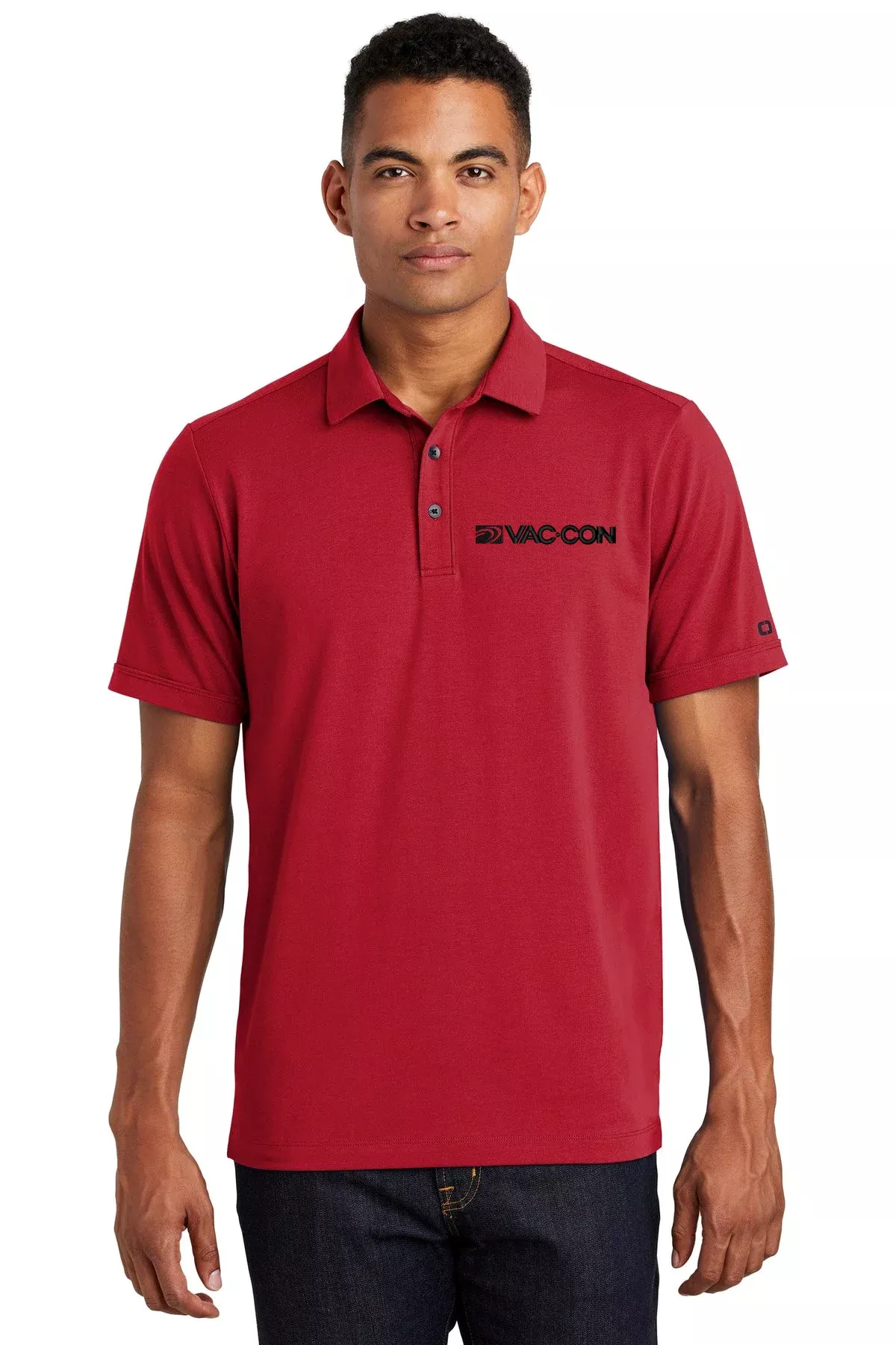 OGIO Limit Polo With Embroidered Vac-Con Logo