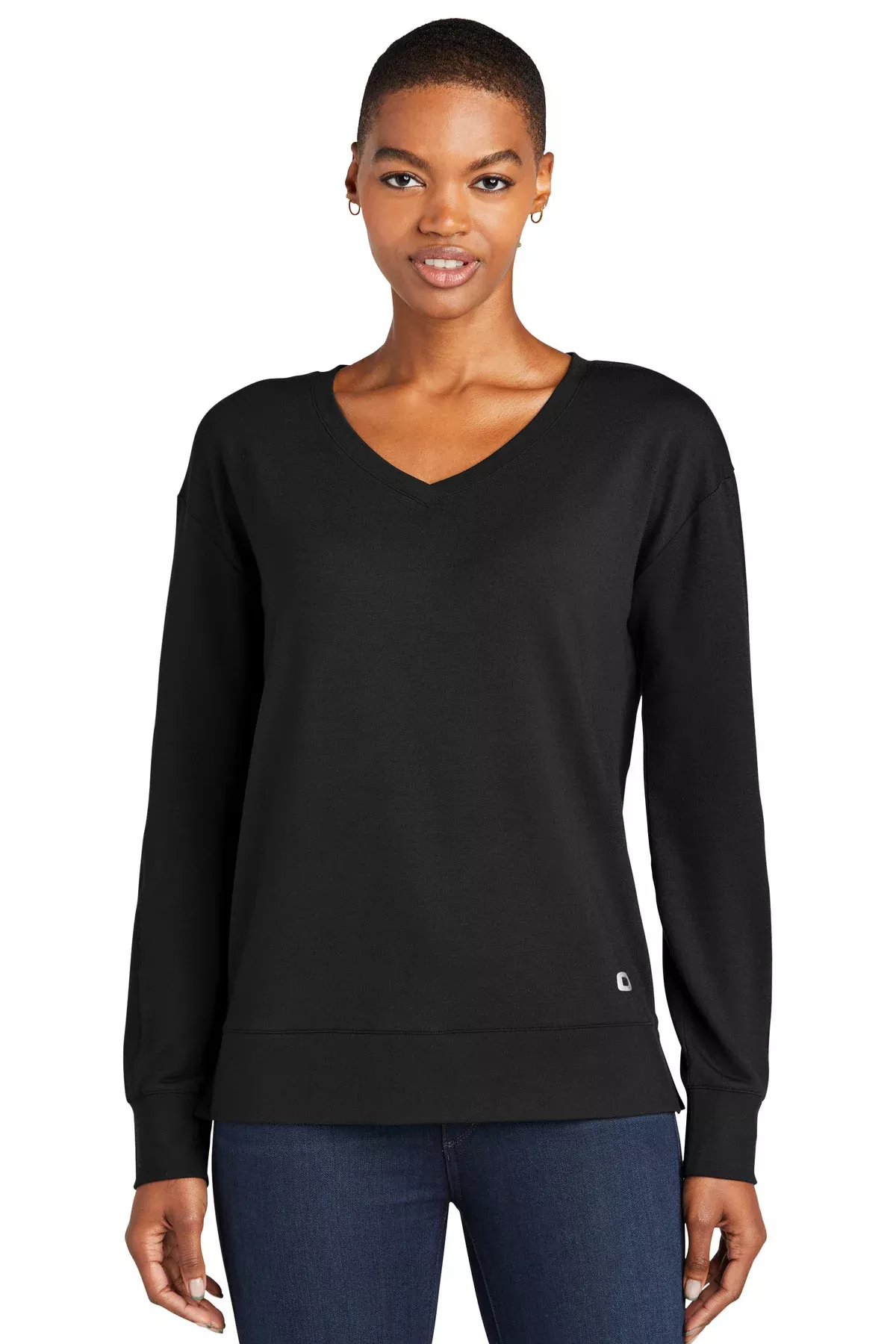 OGIO - Women's Luuma Flex Long Sleeve V-Neck