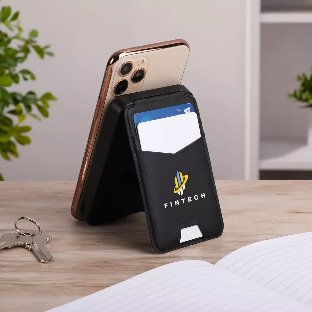 Origaudio - Powr2 Magnetic Power Bank & Wallet Stand