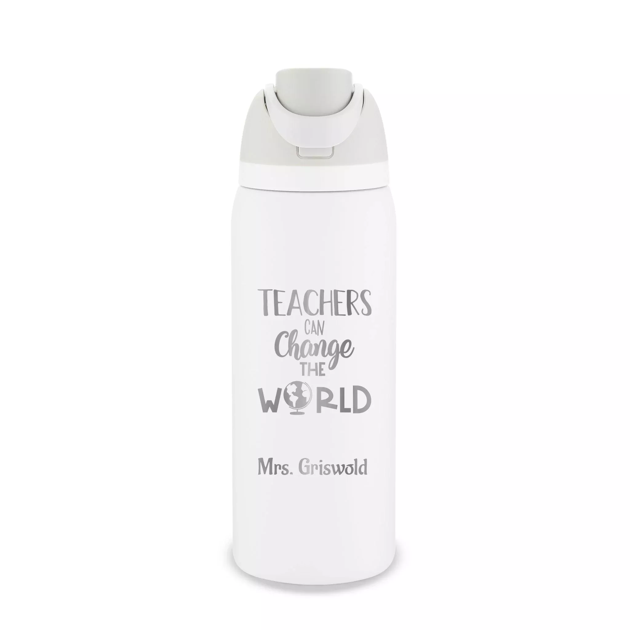 Personalized Owala 32oz FreeSip Insulated Water Bottle with Straw