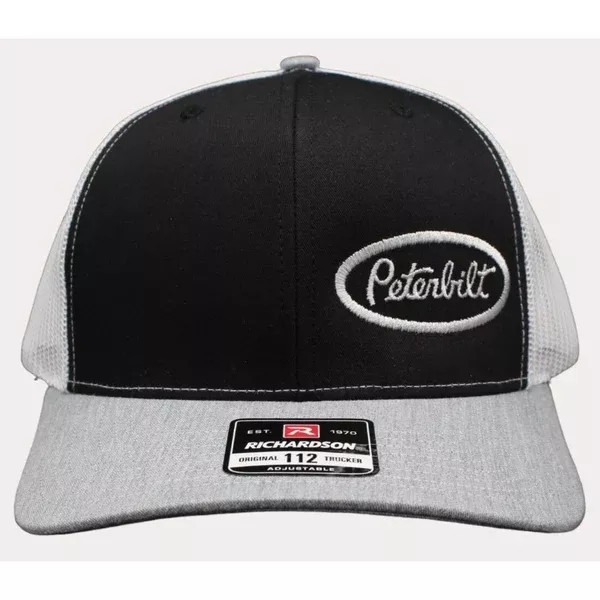 Peterbilt Hat | Black / White