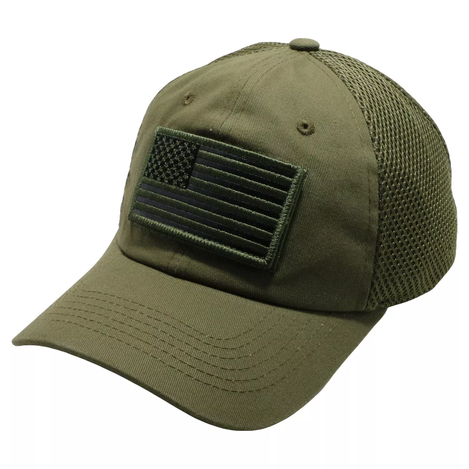 Pitbull DV557 US Flag Removable Patch Micro Mesh