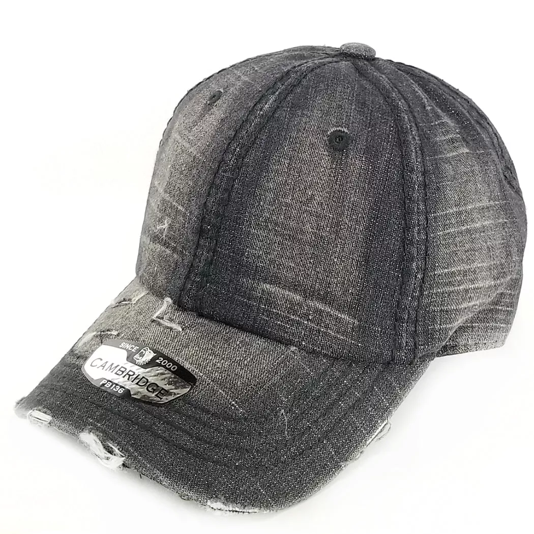 Pitbull PB136V Distressed Dad Hat