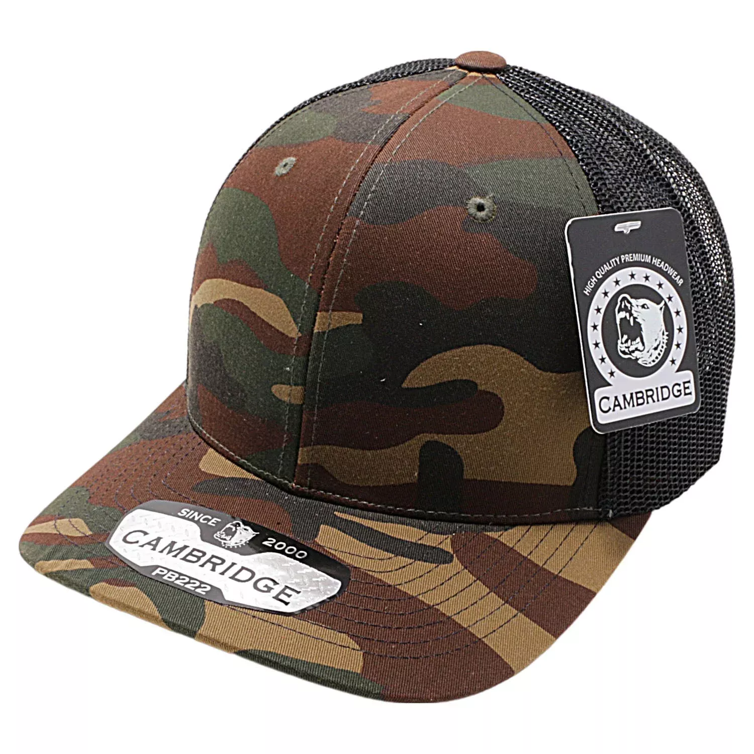 Pitbull PB222C Cambridge Camo Trucker