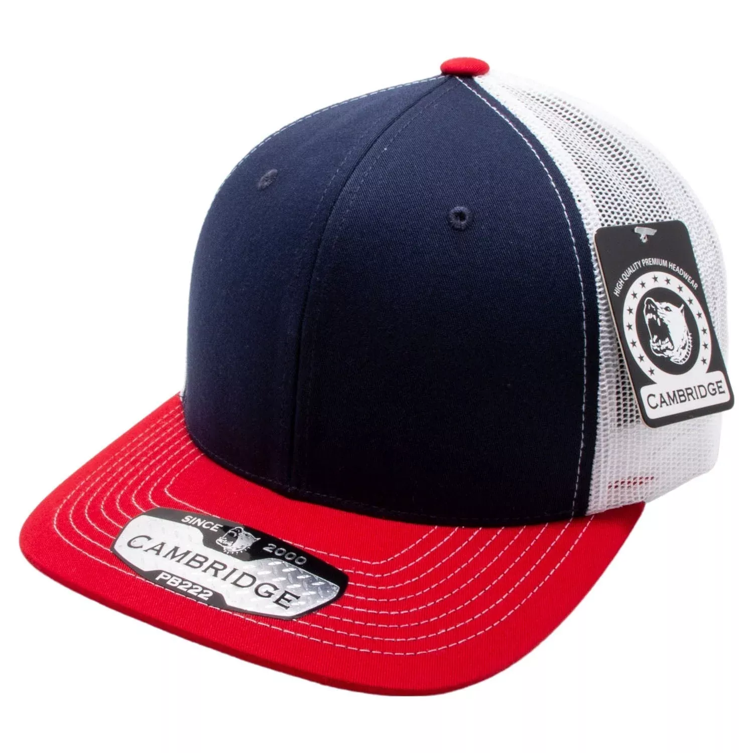 Pitbull PB222T Cambridge Tri-Color Trucker