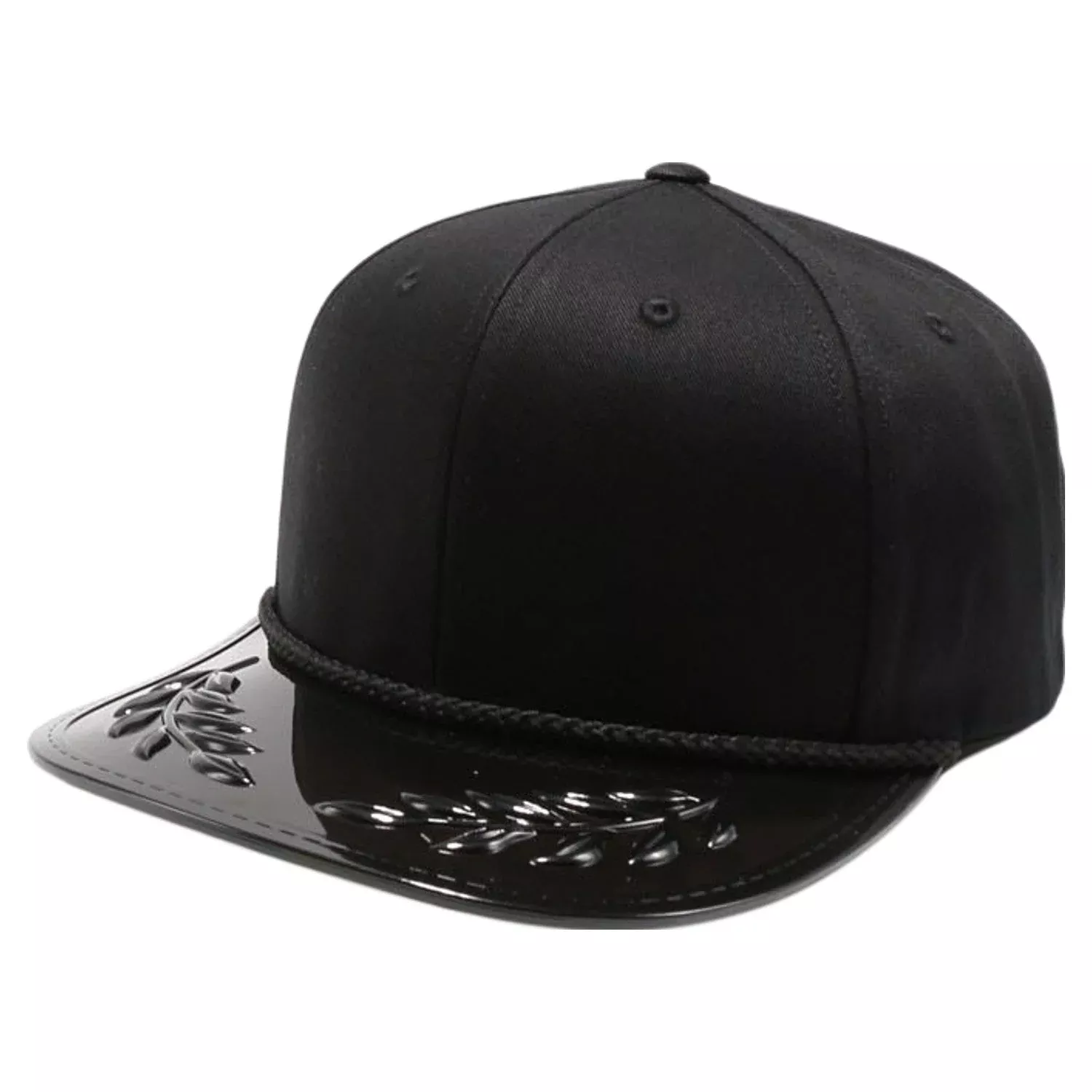 Pitbull PB316 Cotton Snapback with Transparent Bay Leaf Visor