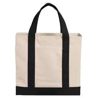 Port Authority Cotton Canvas Two-Tone Tote BG429