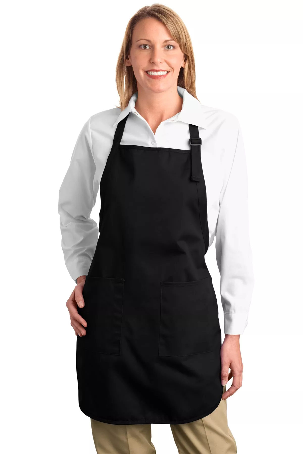 Port Authority Full-Length Apron with Pockets.A500