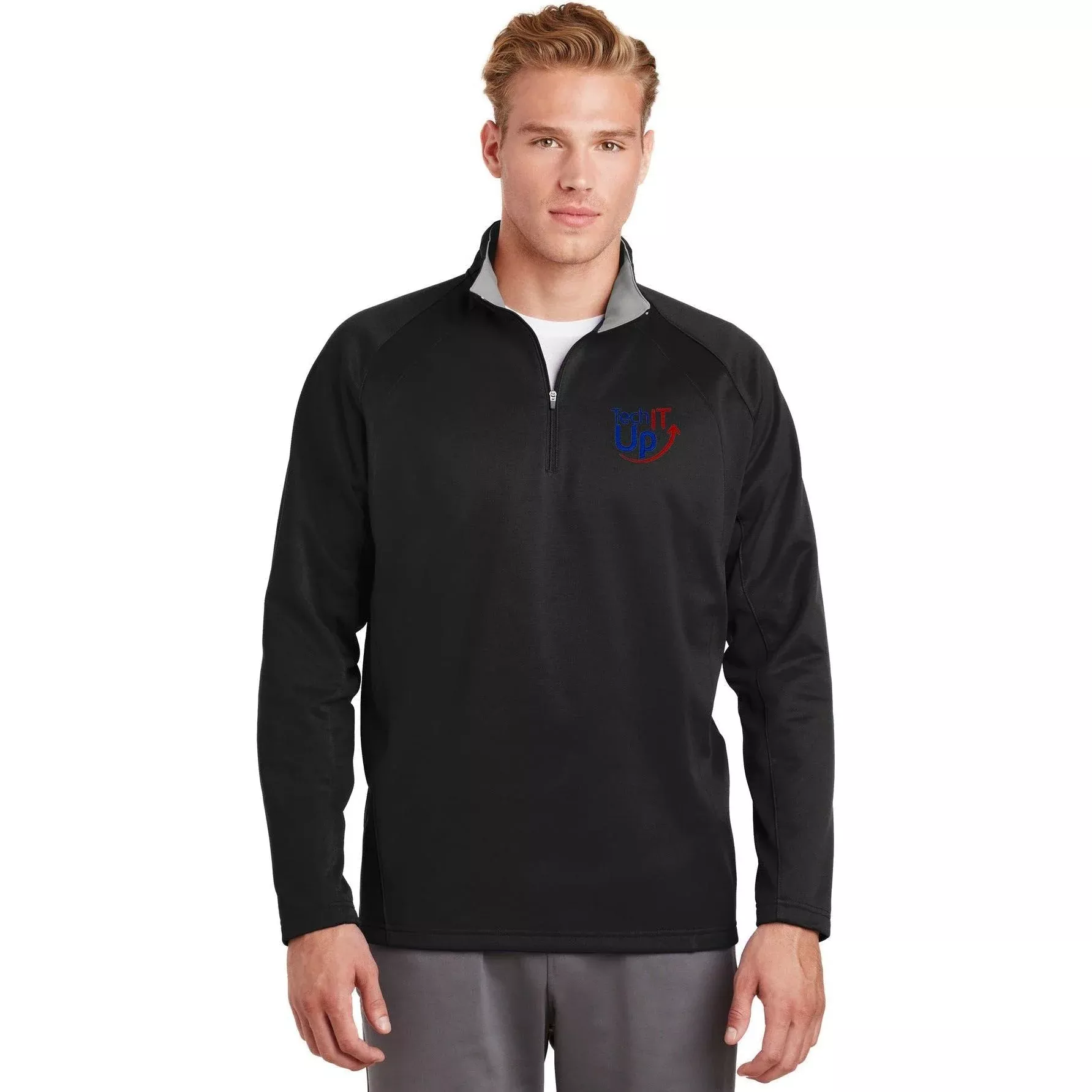 Port Authority Sport-Wick 1/4 Zip Fleece Pullover